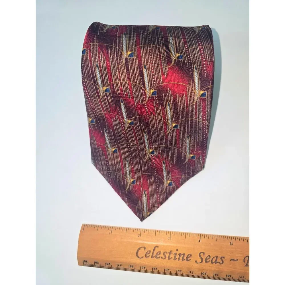 Bill Blass Black Label 100% Silk Tie
